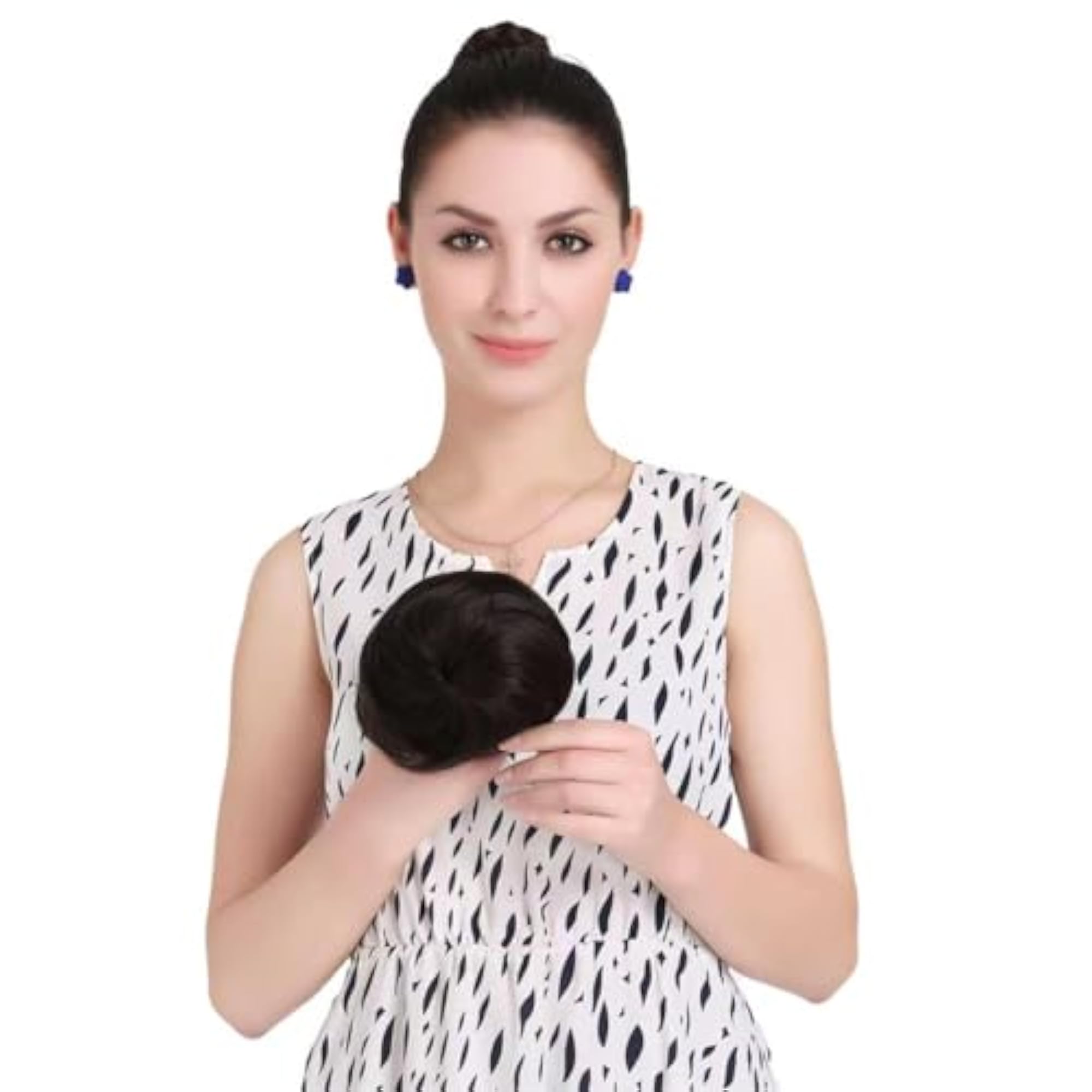Synthetic Hair Bun Extension Donut Chignon