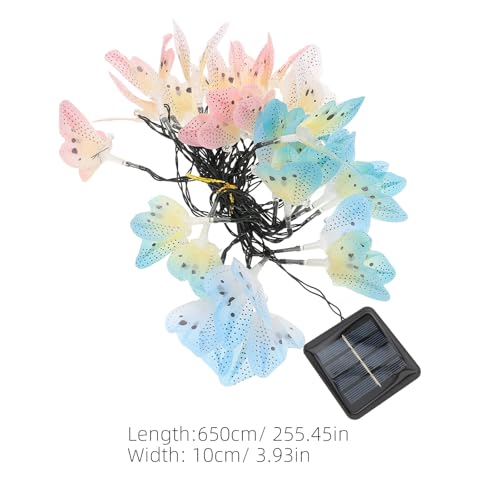 Cadena Lumínica Mariposa de Fibra Óptica 30 LEDs 6.5m miniatura 2