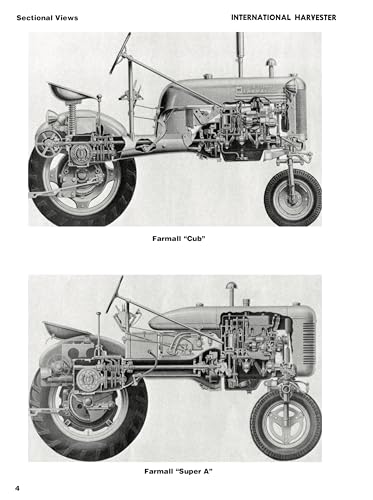 Manual de servicio International Harvester de reparación de tractor Farmall 6