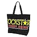 Rockstar Energy Drink Tote Bag für Frauen Schulter Canvas Taschen 100% Baumwolle