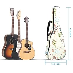 Étui de protection rembourré pour guitare classique acoustique Motif géométrique Noir et blanc, Multicolore 02, 42.9×16… - Les Beatles, Paul McCartney, John Lennon, RIngo Starr, George Harrison Étui de protection rembourré pour guitare classique acoustique Motif géométrique Noir et blanc, Multicolore 02, 42.9x16… – Image 5