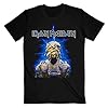 Rockoff Trade Men's Iron Maiden Powerslave Mummy T - Shirt, Black (Black Black), Medium #3