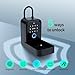 Smart Key Lock Box, Fingerprint, G2 Gateway Remotely Control，TTLock APP Control, Ekey, Passcode, Access Card, Bluetooth Unlock for Convenient Home, Airbnb, Realtor, Office