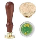 Ychostamp Cherry Blossom Wax Seal Stamp Sakura & Water Wave Wax Stamp Japanese Floral Spring Bloom Seal for Scrapbooking Journaling Elegant Stationery Decoration