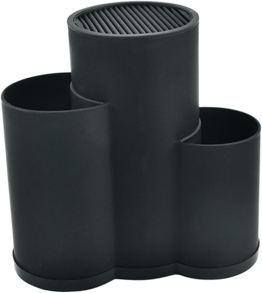Multi Function Cutter Holder Rack Kitchen Knife Storage Organizer for Household Utensils with Efficient Draining Design