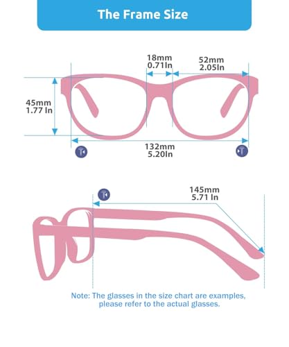 Image of Firmoo Blue Light Blocking Glasses for Women Men, TR90 Square Frame Anti Eyestrain Computer Screen Gaming Glasses
