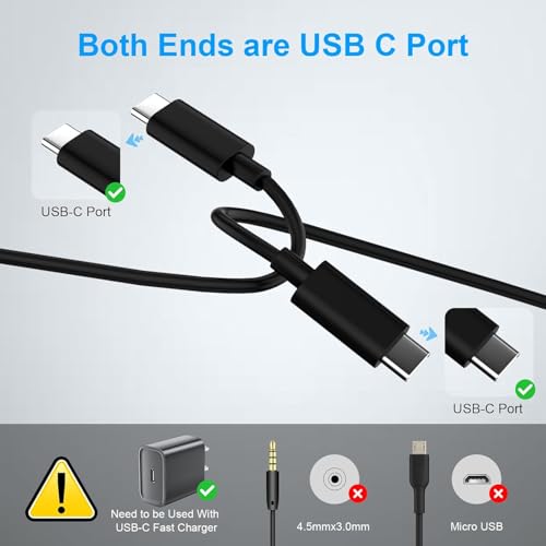 Image of Motorola Original USB-C to C Super-Fast Charging Cable (100cm, 6A) | Supports 68W TurboPower | Compatible with Moto G60, G40 Fusion, G71, G82, G100, Edge 20, Edge 30, Edge 40, One Fusion+ & More