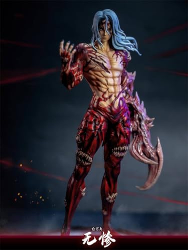 Image of Muzan Kibutsuji Action Figure 30 cm | PVC Anime Figurine Model Statue | High Detailed Demon King Collectible Toy for Desk, Decoration & Gifts