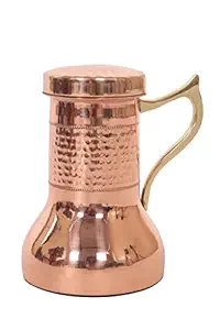 Brass Globe | Copper Water Container | Water JUG with Handle | DRINKWARE | Copper JUG | Water Pitcher