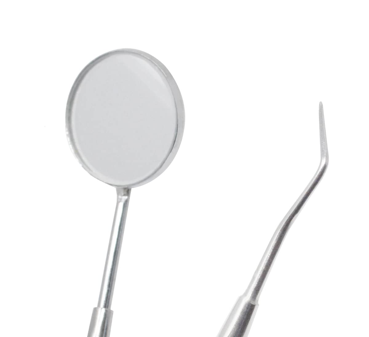 2 Piece Mirror and Pick Inspection Set Jewelry Making Watchmaking Repair Gemstone Diamond Magnifying Tool