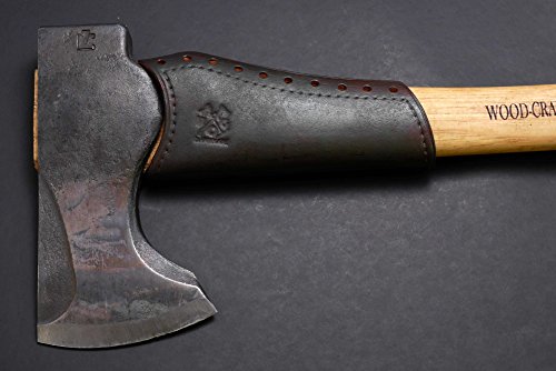 Review Outdoor Gear Leather Axe Handle Guard (Council Tool Woodcraft Pack Axe 19", Brown)