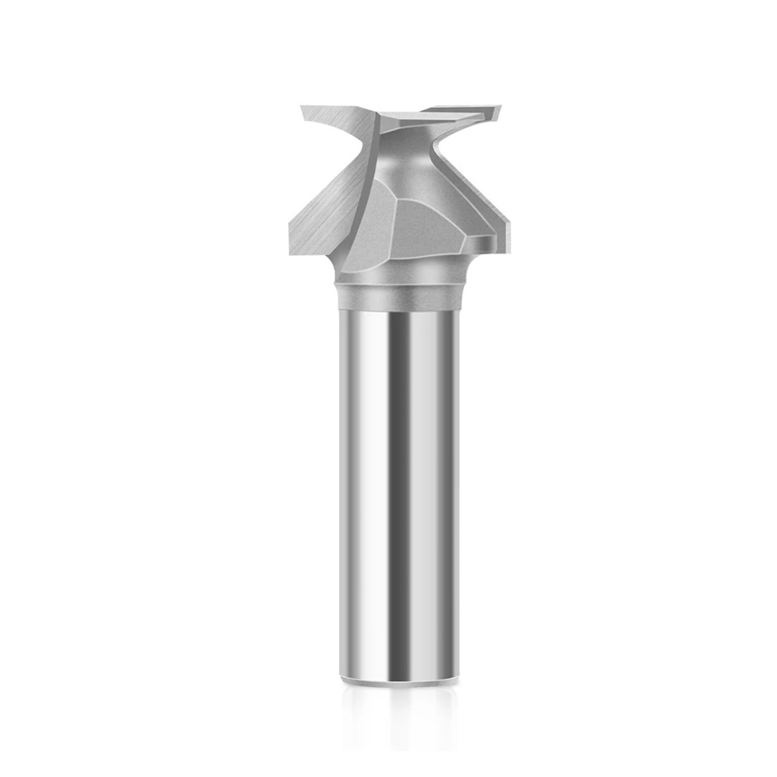 Epaknhgd 12.7Mmxr10 1Pc R10 1/2" Shank 12Mm Woodworking Router Bit Tongue And Groove Carbide Tip V(12.7Mmxr10)