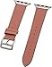Produktbild PETER JÄCKEL Watch Band für Apple Watch 40mm (Series 4/5/ 38mm (Series 1/2/ 3) Leather Orange