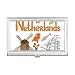 Netherlands National Symbol Landmark Pattern Business Card Holder Case Pocket Box Wallet