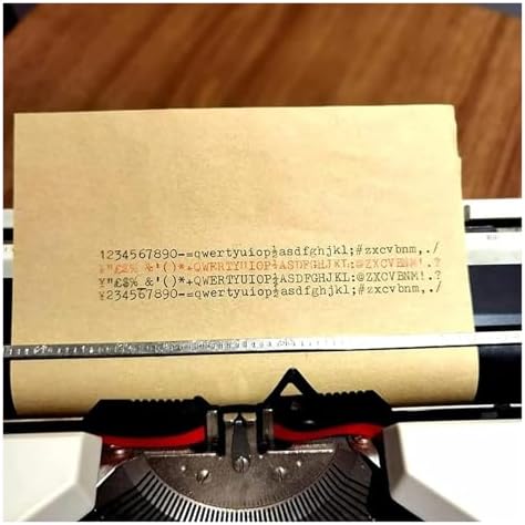 Classic Retro Black Manual Typewriter, Vintage Mechanical Typing Machine for Home & Office, Ideal for Writers, Authors & Typing Enthusiasts