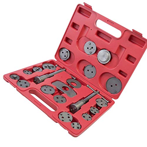 Universal 21pc Disc Brake Caliper Piston Rewind Tool Kit