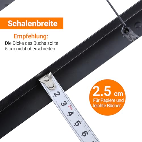 GLEAM Notenständer - 2 in 1 Zweifachnutzung Tischbuchständer Klappbarer Notenhalter mit Tragetasche