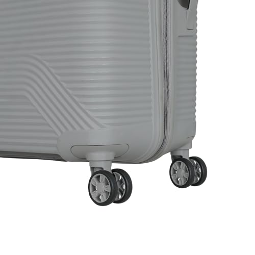 Image of Kamiliant 3PC KAM Double 8 Spinner Wheels Hard Shell Suitcase Nexus DW Set Light Gry,Grey, Small, Medium and Large, 79 cm