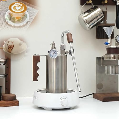 Espumador De Leche Profesional, Vaporizador De Leche Desmontable, Presión Máxima De 4 Bares, Capacidad De 100 a 500 Ml, Para Café Con Leche, Capuchino, Chocolate Caliente Y Macchiato