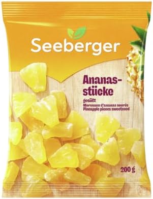 Seeberger Pineapple Pieces 200G