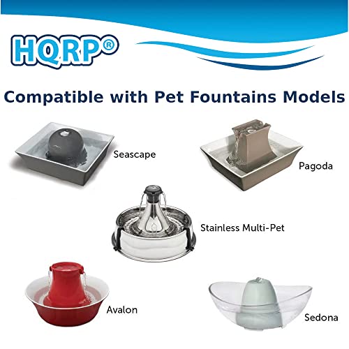 HQRP 2-Pack Foam Pre-Filter compatible con Drinkwell miniatura 5