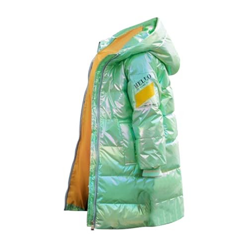 Girls Winter Jacket Long Puffer Coat Kids Long Length Winter Coat Parka Boys Fleece Line Hooded Jacket Coats3