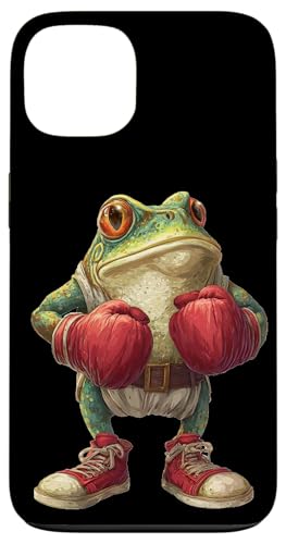 �{�N�V���O���D�Ƃ̂��߂̃X�|�[�c�O���[�u�t���̂��킢���J�G���̊O�ρB �X�}�z�P�[�X iPhone 13 �p