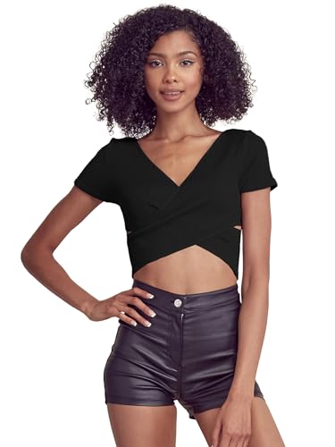 Image of Noble Monk Women Cotton Blend Casual Fit Stylish Tops | Casual Crop Top's | Tshirt