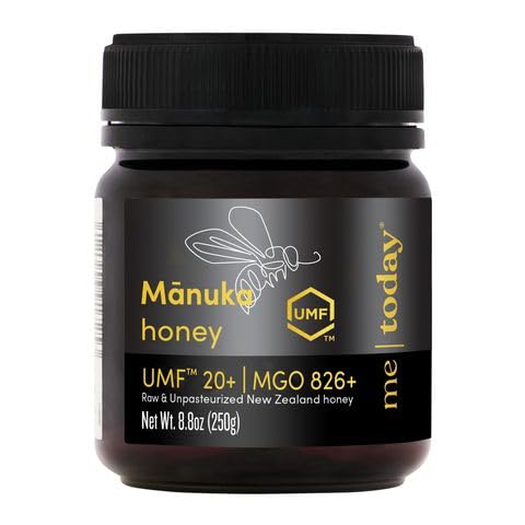 me todayManuka Honey, UMF 20+/MGO 826+ from New Zealand Authentic, Raw & Unpasteurized Honey | Raw Manuka Honey for Daily Wellness Support | Delicious Honey Crafted by Bees in 8.8oz