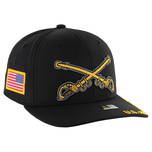 Image of US Army Special Unit Branch Veteran Hat Mens, Officially Licensed Military Embroidered Adjustable Baseball Cap