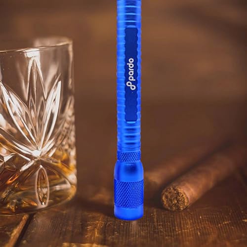 Pardo 4-in-1 Cigar Multitool - Dual Size, Cigar Cutter, Cigar Punch Tool - Cigar Draw Enhancer Tool, and Lighter Nubber, Cigar Hole Puncher, Sharp Cutters for Small to Large Ring Gauge, Cigar Poker - Thumbnail 6