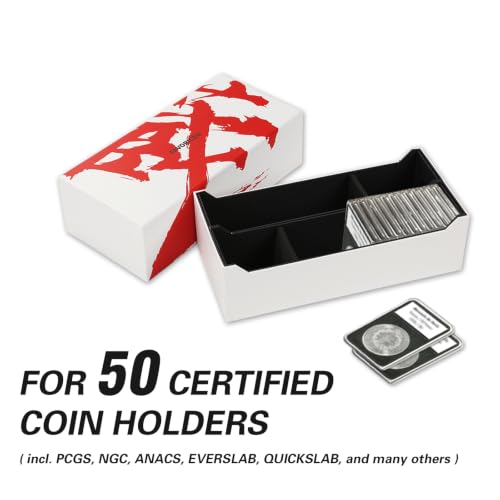 Caja para almacenamiento de monedas 50 ranuras miniatura 7
