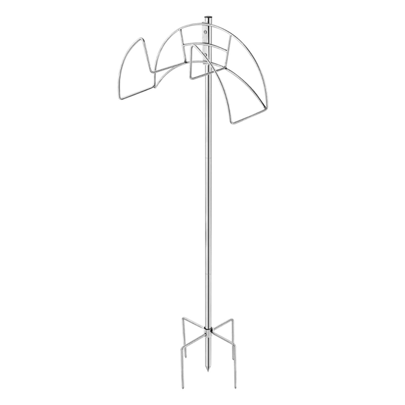 Porte-rouleau pour tuyaux d'eau en plein air idéal pour embellir la pelouse de votre cour