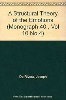 Paperback A Structural Theory of the Emotions, Vol. 10, No. 4 (Monograph) Book