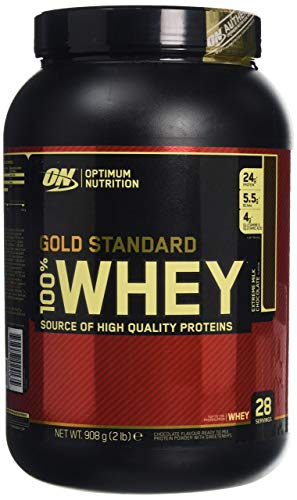 Optimum Nutrition 100% Whey Gold Standard, 2 LB Dose (Extreme Milk Chocolate)