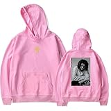 J.Cole Hoodies Men Women Fashion Hooded Sweatshirt Unisex Trend Hip Hop Long Sleeve Pullover Casual Streewear (pink,3X-Large)