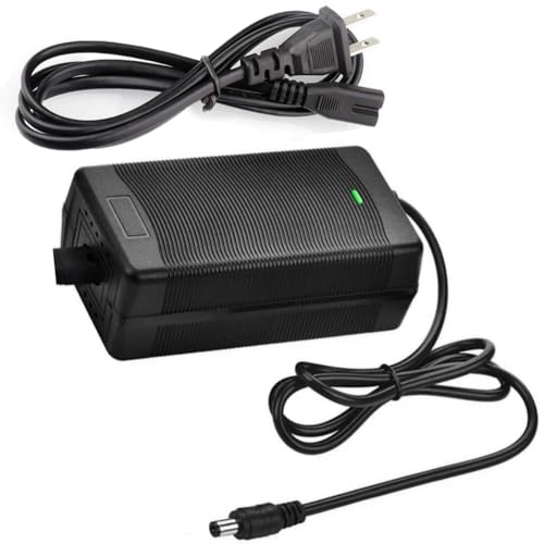 HERISKEER 54.6V 2A Charger 5.5mm for 48V Battery Rad Power, Lectric XP 2.0 3.0, Magnum, RadRunner RadRover, Himiway Cruiser, Aventon, Ecotric, Sondors, Hiboy, ViVi, Jasion eb7, 54.6 Volt 2 Amp w/Fan