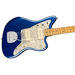 Fender American Ultra Jazzmaster MN Cobra Blue – Guitare Électrique - Les Beatles, Paul McCartney, John Lennon, RIngo Starr, George Harrison Fender American Ultra Jazzmaster MN Cobra Blue - Guitare Électrique – Image 4