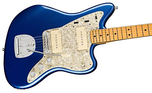 Fender American Ultra Jazzmaster MN Cobra Blue – Guitare Électrique - Les Beatles, Paul McCartney, John Lennon, RIngo Starr, George Harrison Fender American Ultra Jazzmaster MN Cobra Blue - Guitare Électrique – Image 5