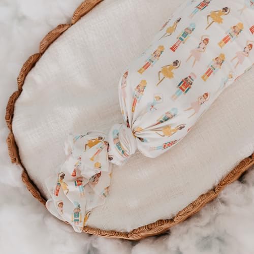 Image of Copper Pearl Swaddle Blankets for Newborns | Soft Stretchy Receiving Blankets for Boys and Girls | Large 46 x 46 Inch Baby Blankets | Lightweight and Breathable Swaddles | Juliet