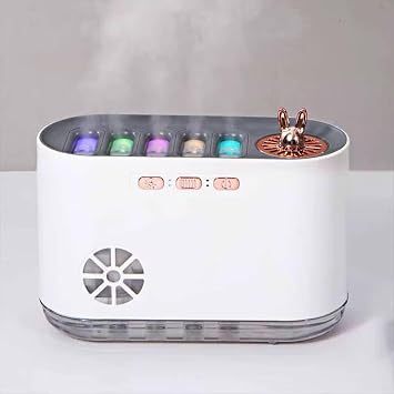Hava Nemlendiric Aromatik Ya  Kullanabilir Humidifer Renkli I kl  Bebek Odas  Dif z r 700 ml