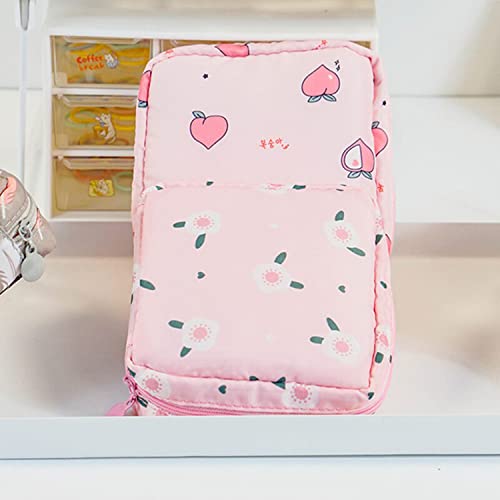 House of Quirk Polyester Sanitary Napkin Storage Bag, Menstrual Pad Bag With Zipper, Napkin Purse, First Period Kit For Teens Girls, Storing Pads Travel Accessories For Women... - Image 4