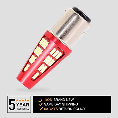 Eccpp 1157 2057 2357 7528 Bay15D Led Bulb 2Pack White Led Light Bulbs Replacement For Back Up Reverse Lights Tail Lights Turn Signal Lights #TOP6