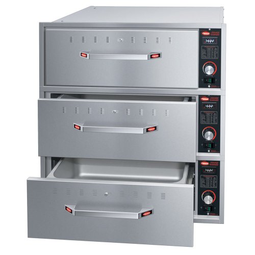 Hatco HDW-3B 240 Built-in Warming 3-Drawer Unit For Standard Pans, 240 V, Each