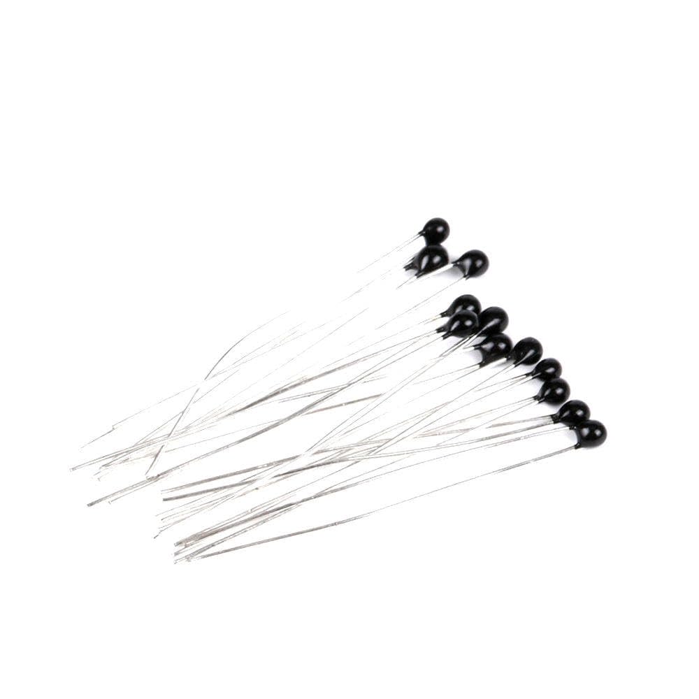 Energy consuming elements 50pcs Thermistor NTC-MF52-103/3435 10K ohm 1% Thermal Resistor Temperature Sensor