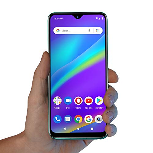 Blu G80 | 2021 | All Day Battery | Unlocked | 6.5” Hd+ Infinity Display | 64Gb | Triple Camera 13Mp | Us Version | Us Warranty | Green #TOP5