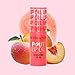 Revolution Beauty London, Pout Lip Oil, Nourishing Tinted Lip Oil, High Shine, Non-Sticky Finish, Vegan & Cruelty-Free, Juicy Peach, 0.13 oz