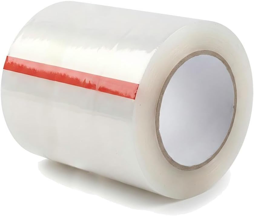 Heavy Duty Greenhouse Repair Tape, 8 Inch x 164 Ft Clear Waterproof PE Tape All Season for Greenhouse Plastic & Tarp