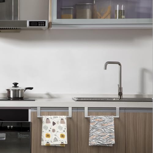 Over the Door Towel Rack – Drilling-Free Stainless Steel Towel Holder for Kitchen and Bathroom – 23.5cm Anti-Slip Design - Image 6