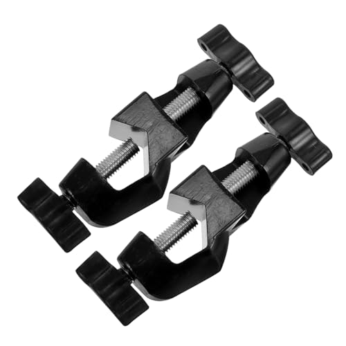 Cabilock 2Pcs Cross Clamp Holder Adjustable Lab Stand Support for Right Angle Applications Clamp Holder for Laboratory Use